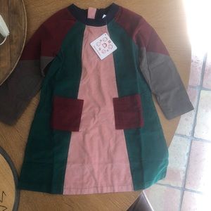 New Hanna Andersson 110cm (4-6yr) corduroy dress